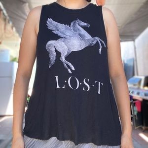 Lost Unicorn Muscle Top